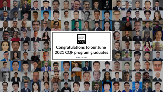 June 2021 CQF Program Graduates